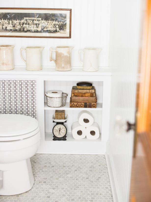 DIY Radiator Cover With Shelving